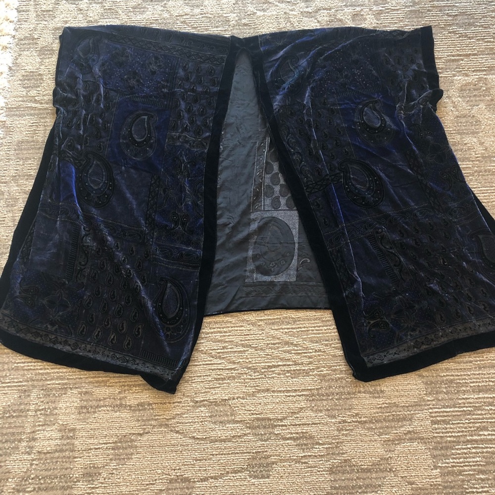 Free People Velvet Kimono